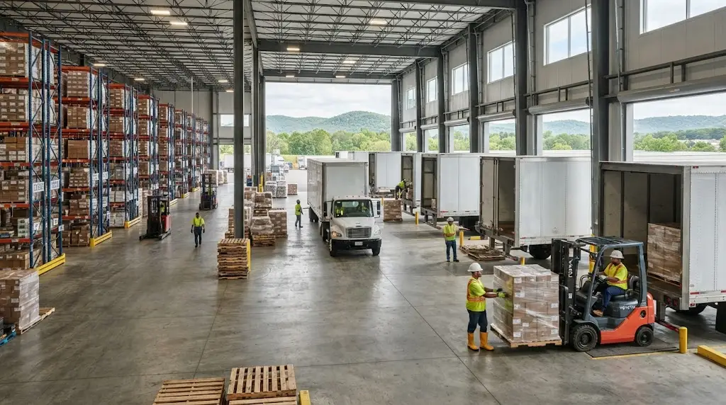Capstone Logistics Hickory NC warehouse and supply chain operations
