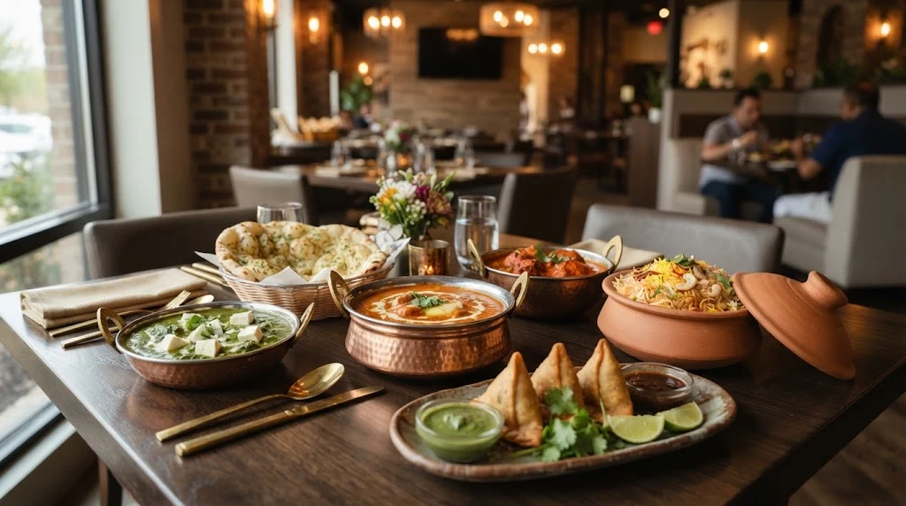 Ista Restaurant Flower Mound Indian dining with curries, biryani and naan