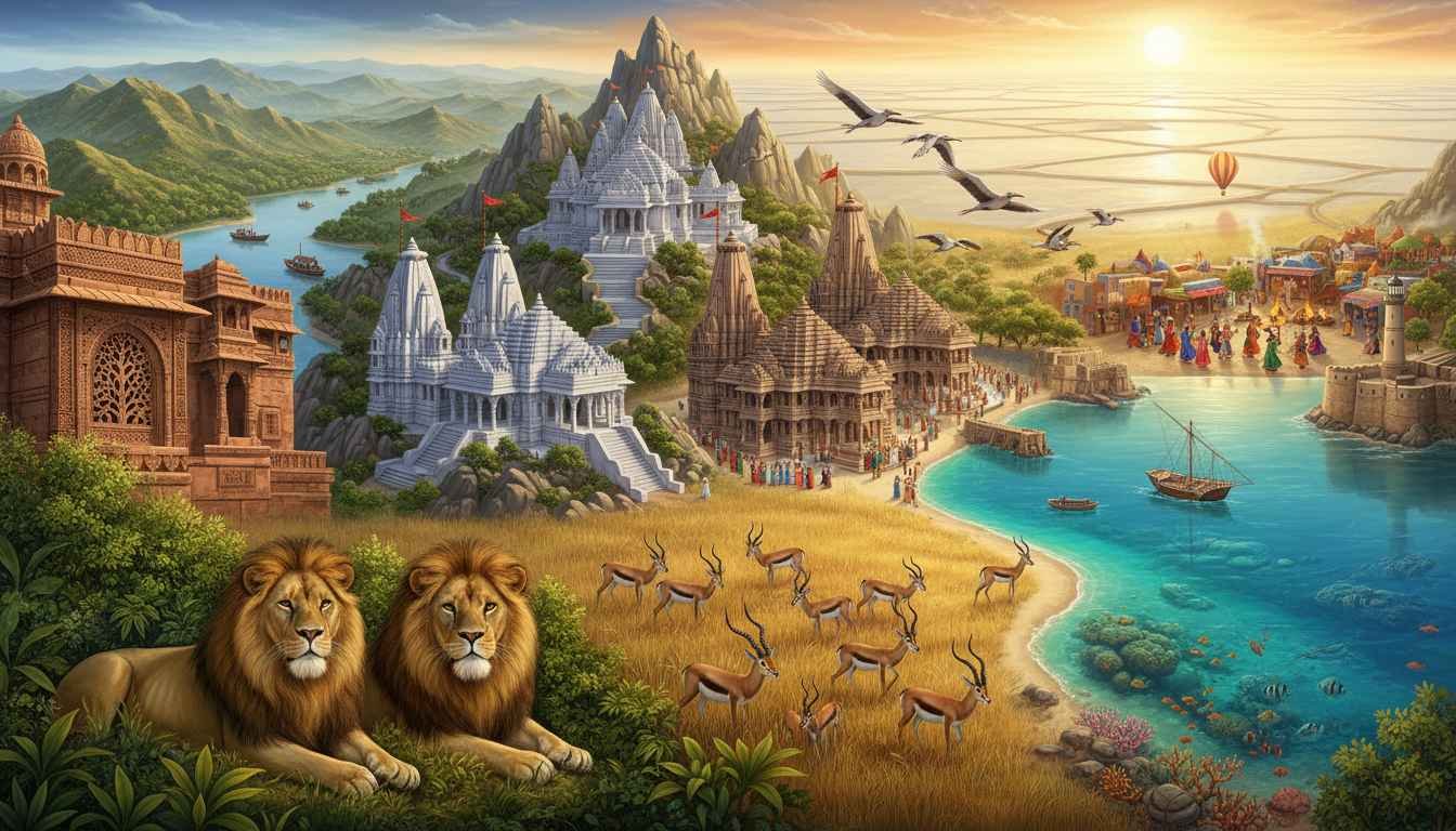 list of places to visit in gujarat