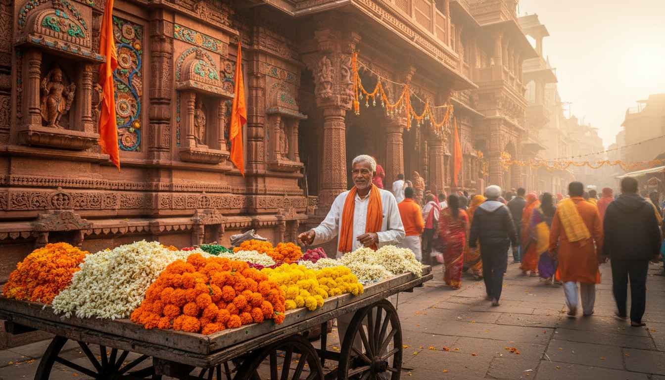 places to visit in vrindavan in one day