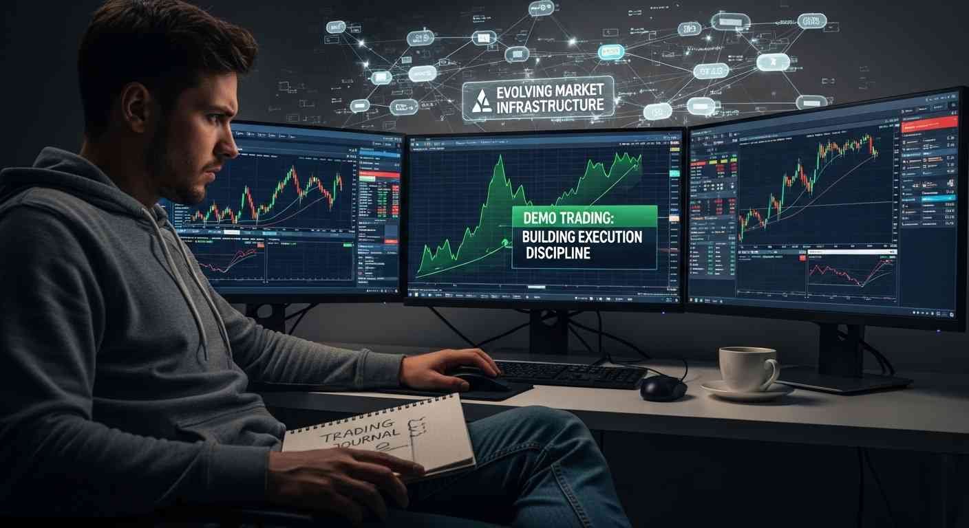 How Demo Trading Helps Beginners for Building Execution Discipline Amidst Evolving Market Infrastructure